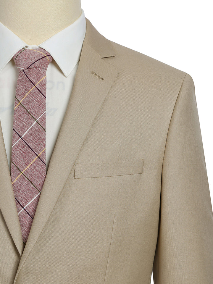 Beige Renoir Slim Fit Suit (201-3)
