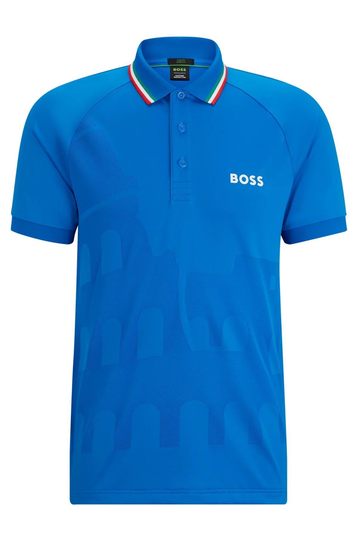 Boss Patteo Mb Short Sleeve Polo Blue L Man