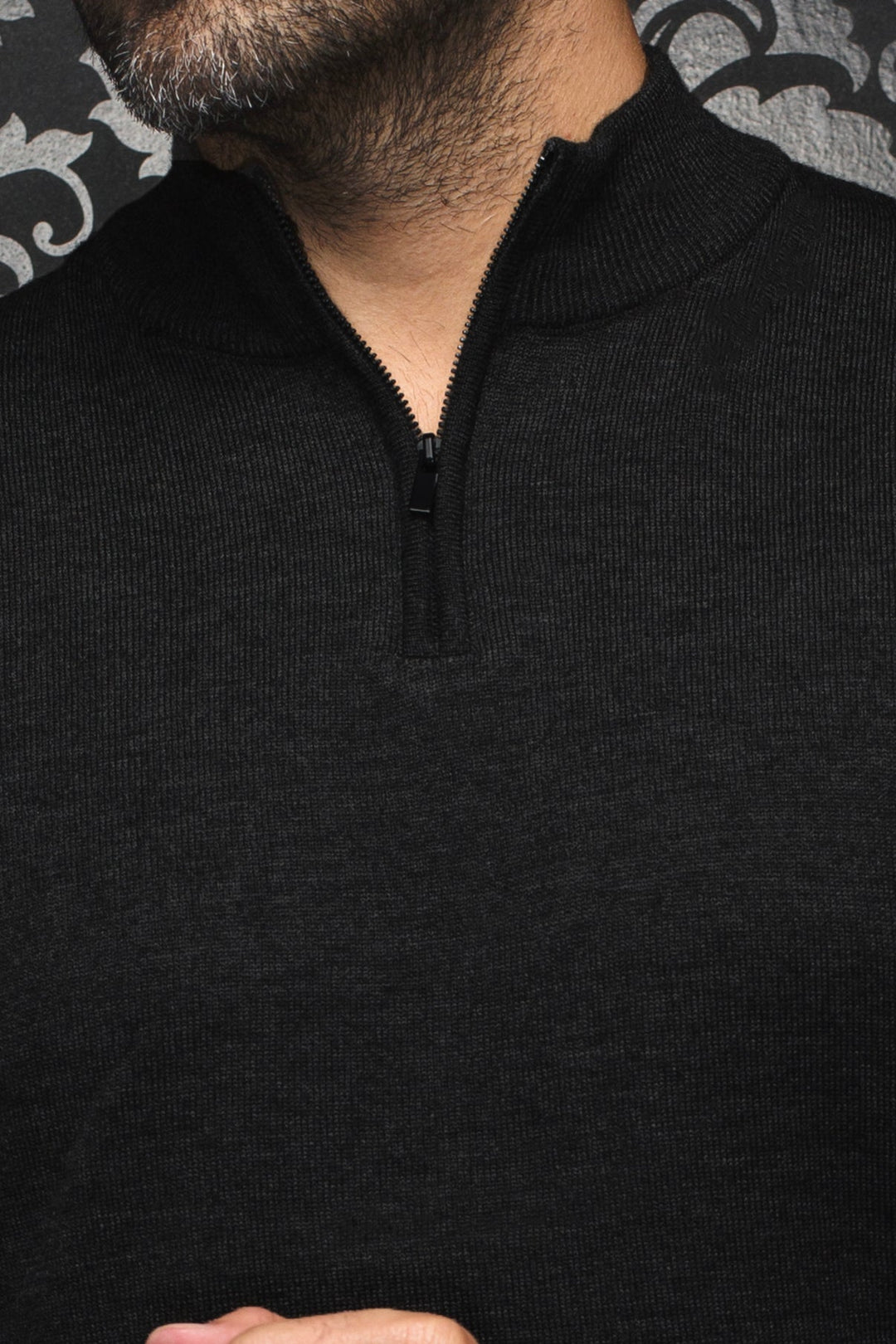 MERINO WOOL SWEATER |  MESTA, black