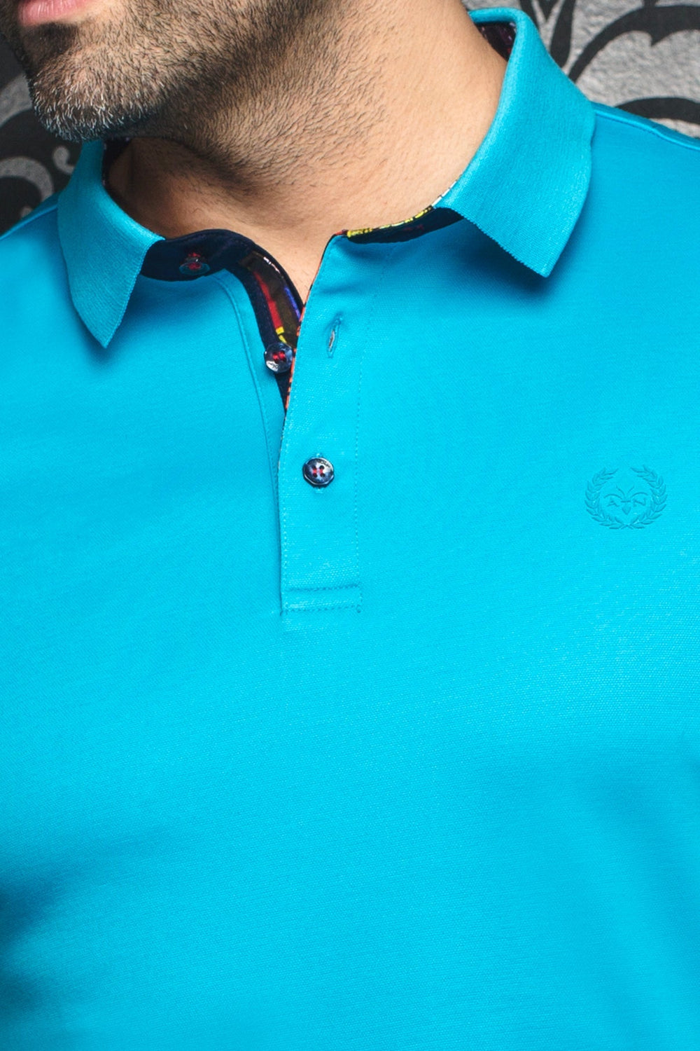 POLO | EAGLE, Turquoise - AU NOIR