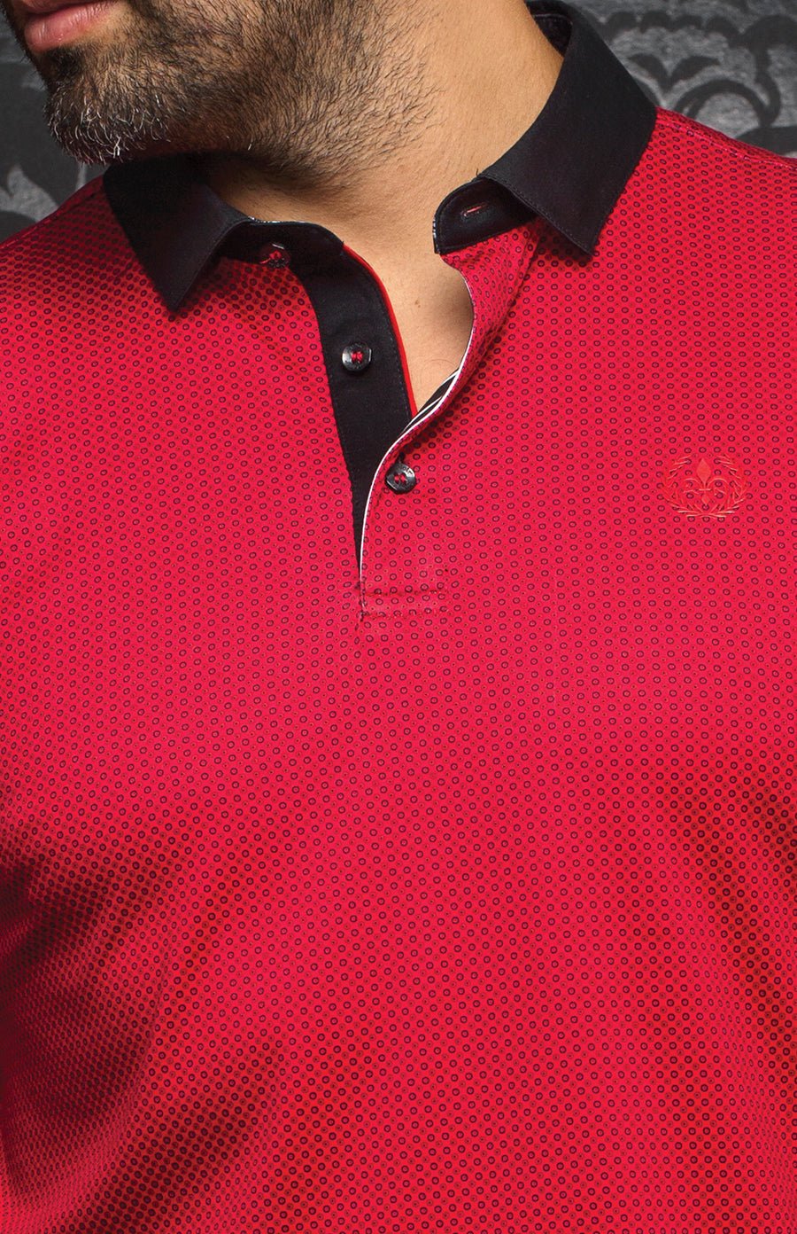 Polo | PRIMO, Red - AU NOIR
