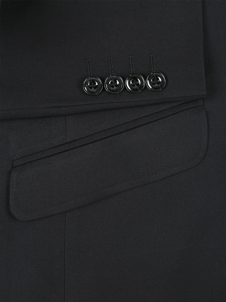 Black Renoir Slim Fit Suit (201-1)