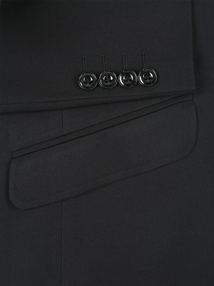 Black Renoir Slim Fit Suit (201-1)