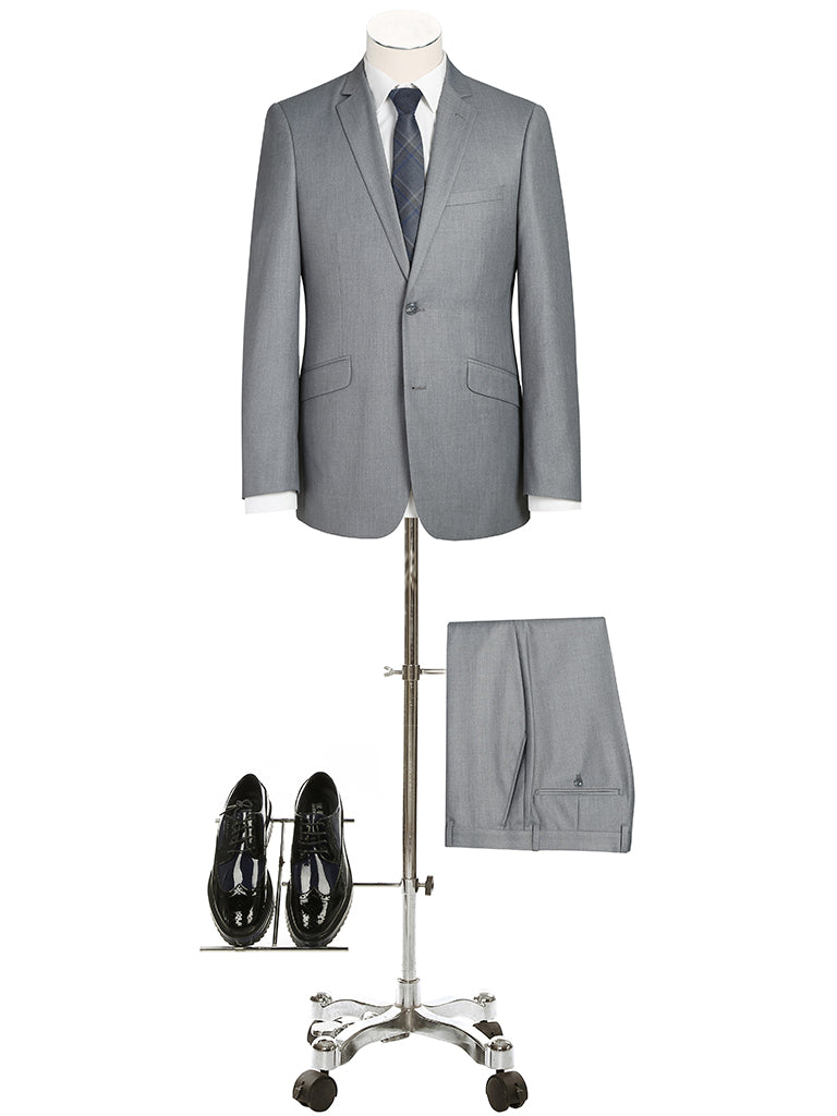 Light Grey Renoir Slim Fit Suit (202-2)
