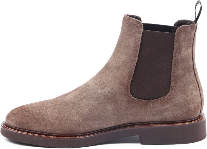 Giorgio Suede Brown Chelsea Boot