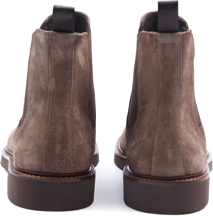 Giorgio Suede Brown Chelsea Boot