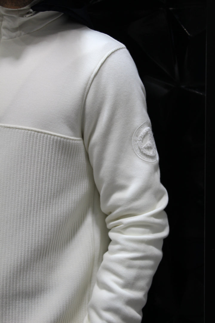 Made in Italy Quarter Zip Removable Hoody
