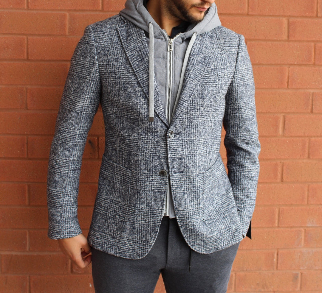 Havardy 24 Removable Hoody In Lay Blazer