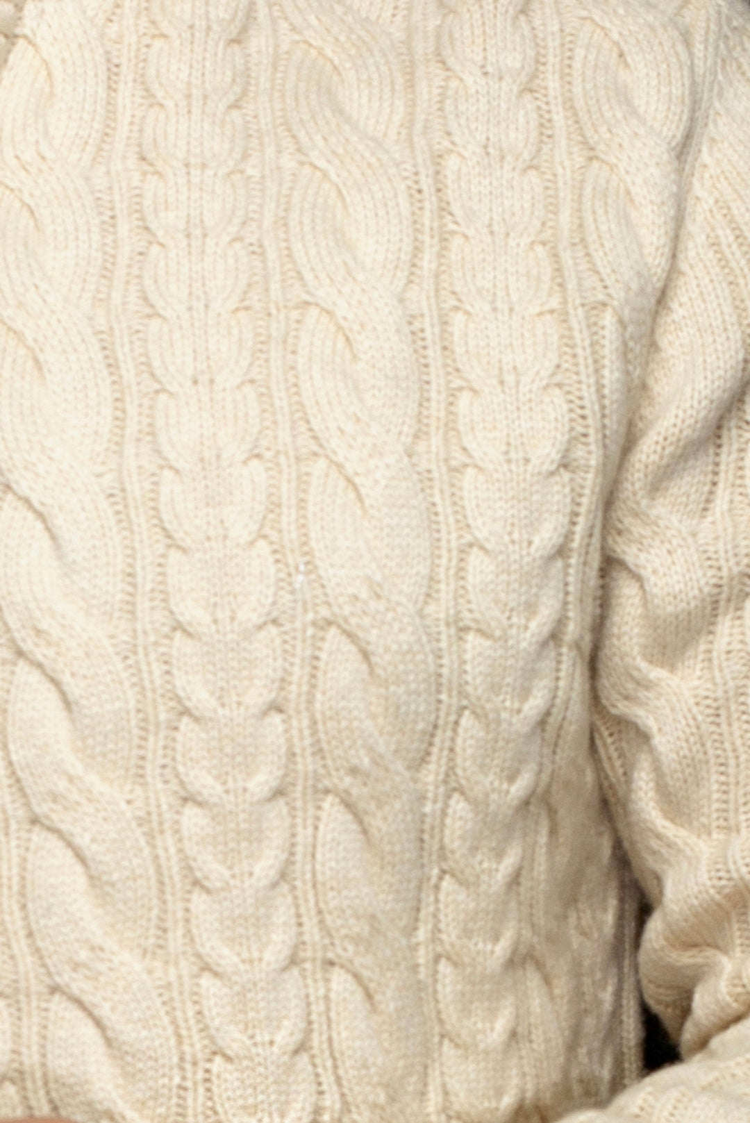 CHANDAIL EN LAINE MÉRINOS | OSLO, Cream