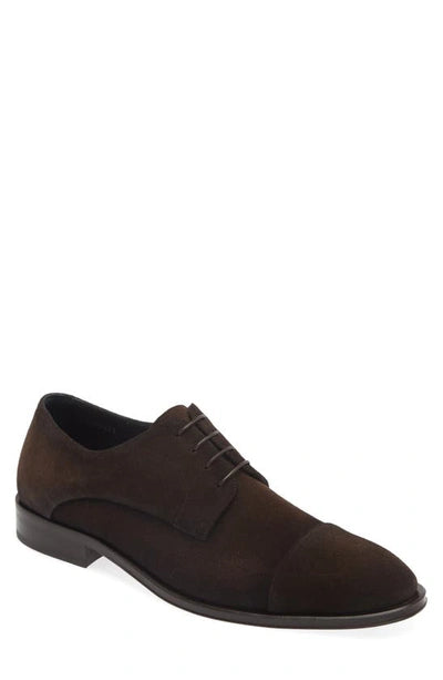 Hugo Boss Velvet Cap Toe Dress Shoe (Derrek Derb)