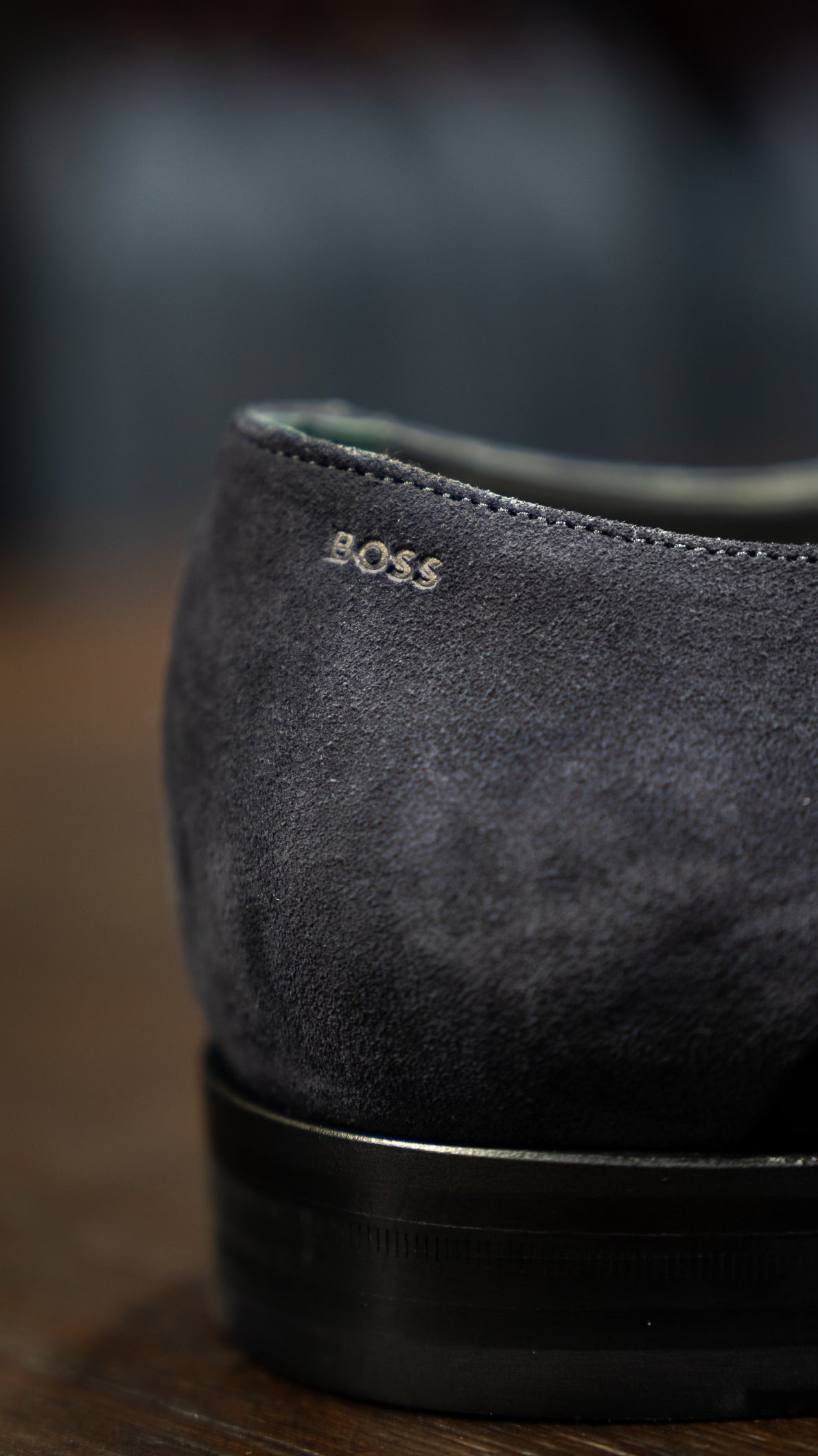 Hugo Boss Velvet Cap Toe Dress Shoe (Derrek Derb)