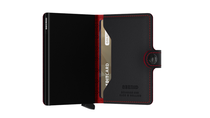 Secrid Wallet Fuel Black & Red