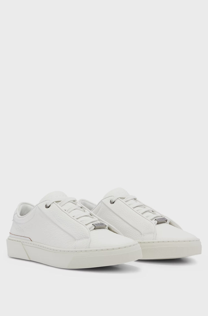 Hugo Boss Leather Low-Top Sneakers