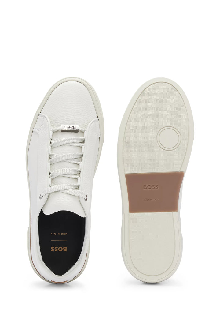 Hugo Boss Leather Low-Top Sneakers