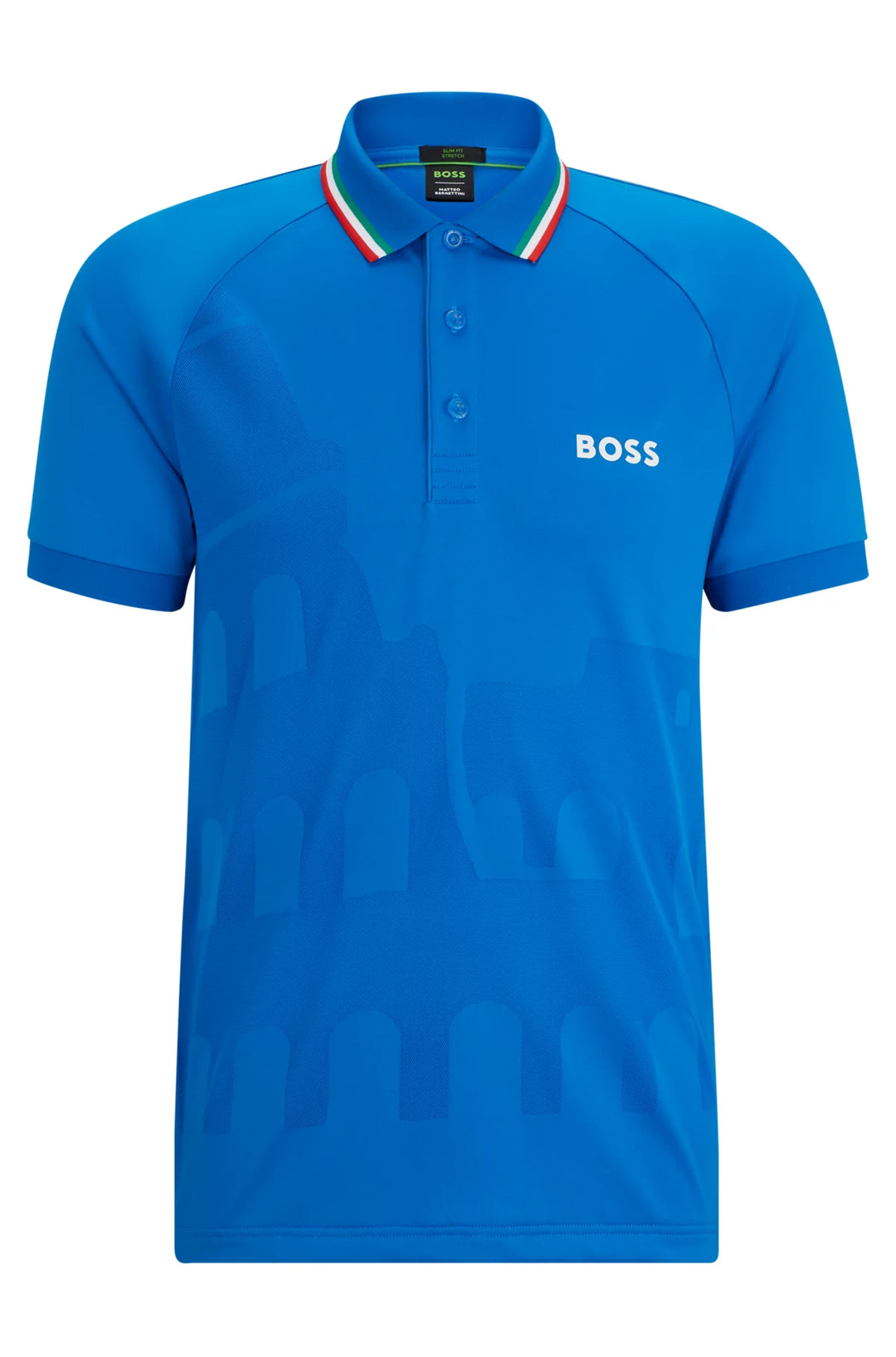 Boss Patteo Mb Short Sleeve Polo Blue L Man