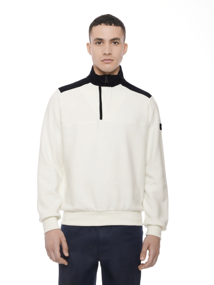 Made in Italy Mock Sweatshirt