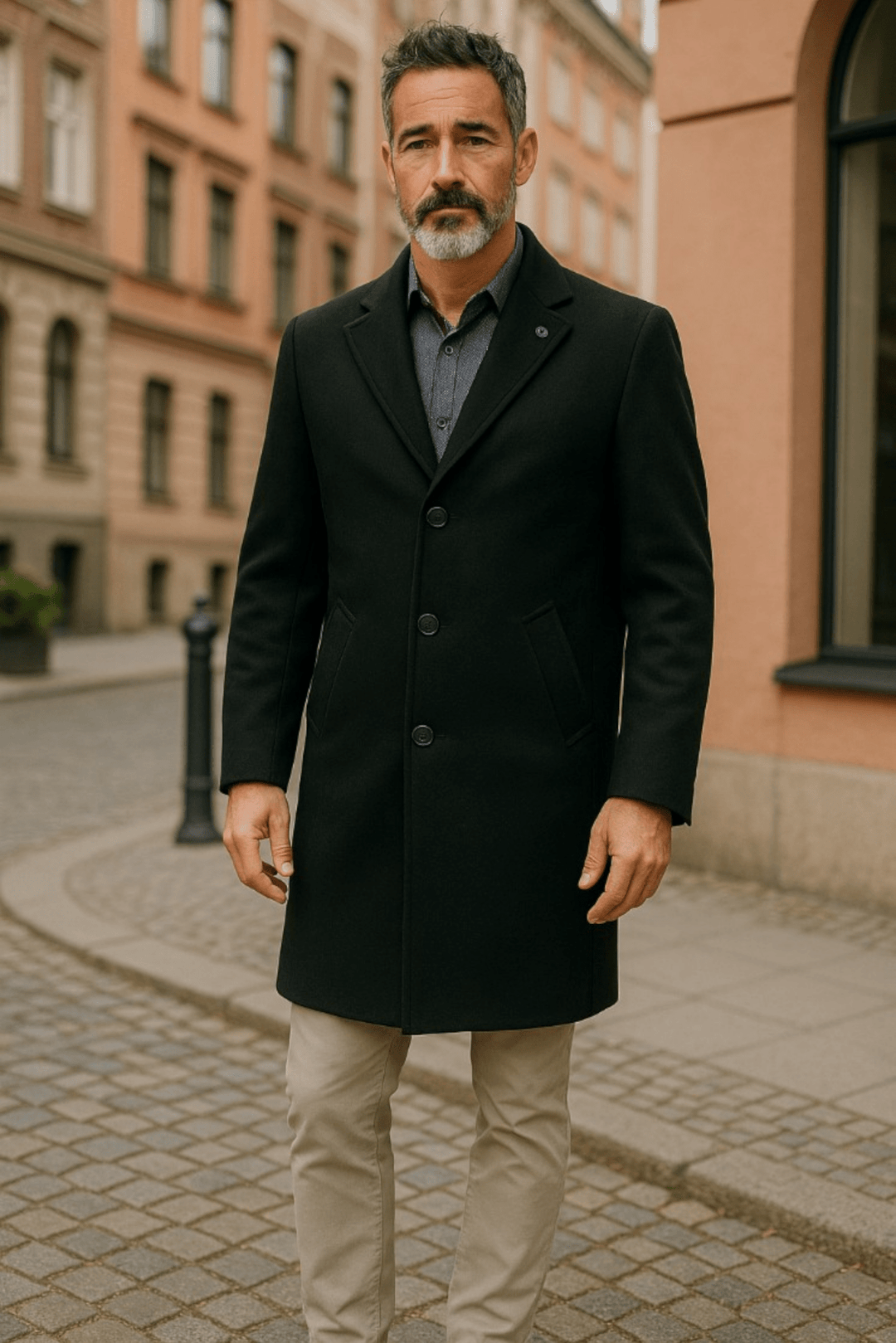 MANTEAU | KLAMATH, Black - AU NOIR