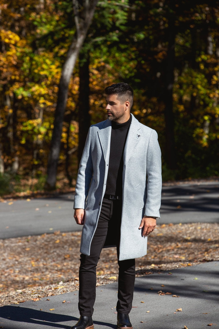 MANTEAU | KLAMATH, Grey - AU NOIR