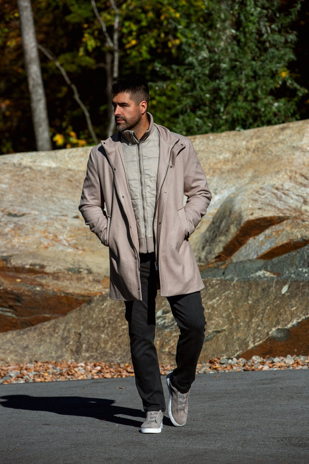 MANTEAU | WATSON, Sand - AU NOIR