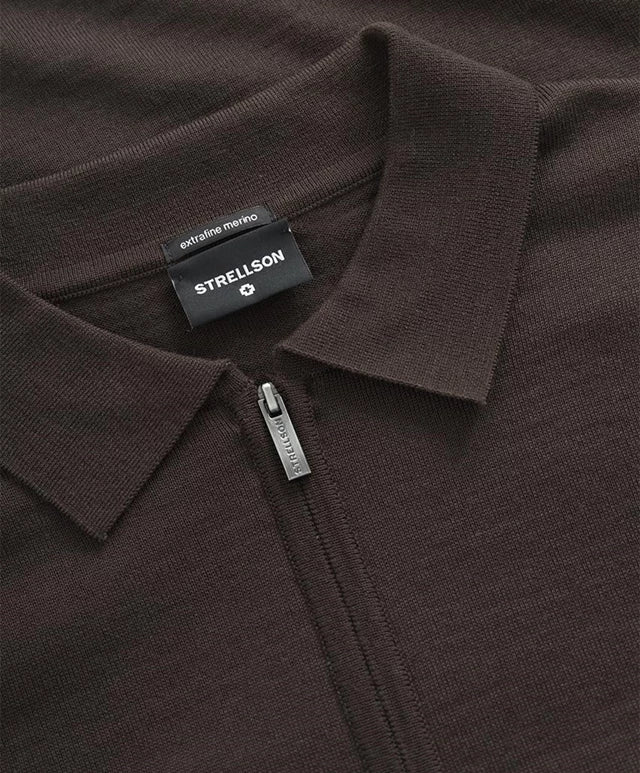 Strellson quarter zip-up sweater
