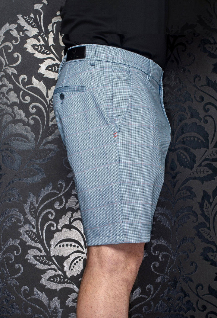 SHORTS | SOLARIS-ANDERSON, Light Blue - AU NOIR